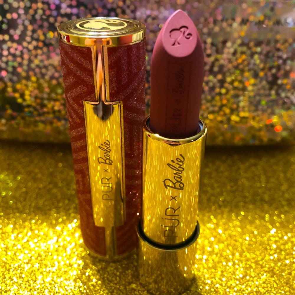 BNIB! PUR x Barbie Iconic Lips Semi-Matte Lipstick 💄 in Innovator - Picture 1 of 7